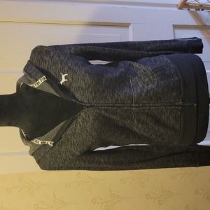 VS Pink snap up side hoodie
